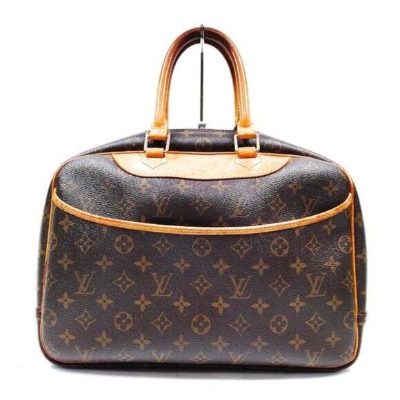 Louis Vuitton Handbags - Louis Vuitton Deauville Brown Monogram Hand Bag 258-051325